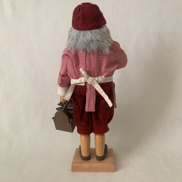 Grandeur Noel 2000 Collector's‎ Edition 17" Wooden Santa Nutcracker Toy Maker - Picture 7 of 16